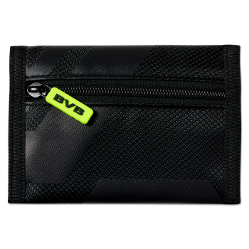 Preview: Borussia Dortmund BVB Geldbörse Neon Schwarz 10 x 14 cm
